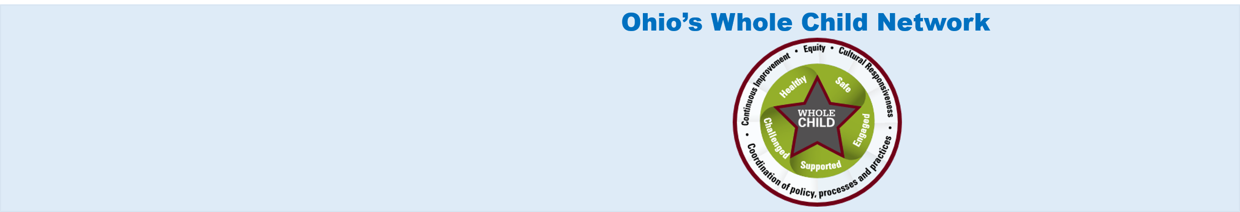Ohio&#39;s Whole Child Logo - Star in Circle