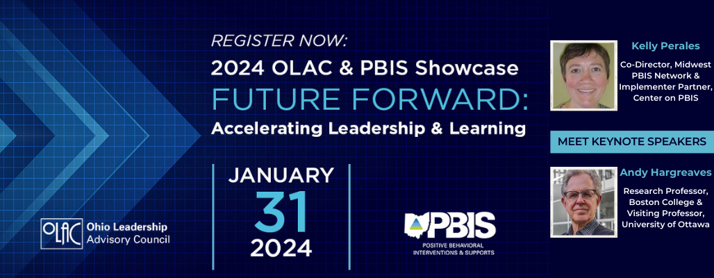 Light blue arrows on the left side with the title of the event in the middle, and profile pictures of the keynote speakers on the right hand side. 