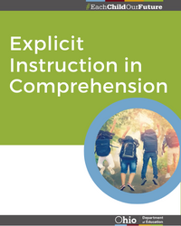 Explicit Instruction in Comprehension 