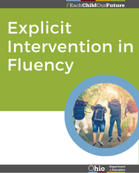 Explicit Intervention in Fluency 